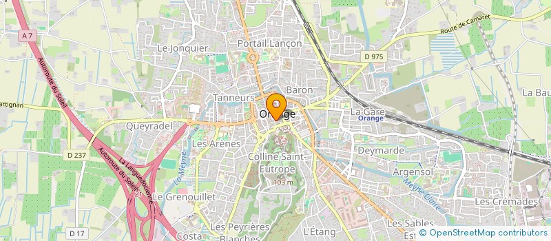 localisation de l'entreprise MADAME CATHERINE GEHIN  ORANGE