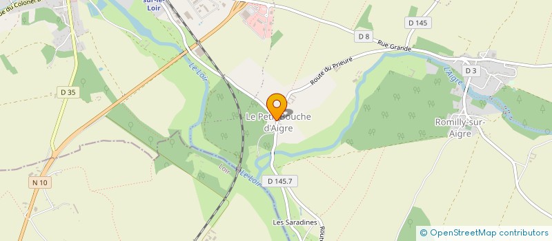 localisation de l'entreprise MADAME CATHERINE GEORGET à CLOYES-LES-TROIS-RIVIERES