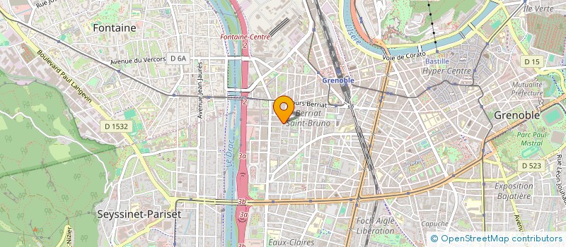 localisation de l'entreprise MADAME CATHERINE GEREZ à GRENOBLE