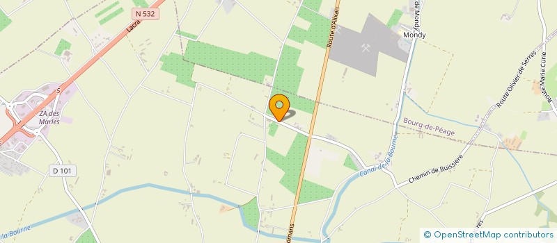 localisation de l'entreprise MADAME CATHERINE GERIN  ALIXAN