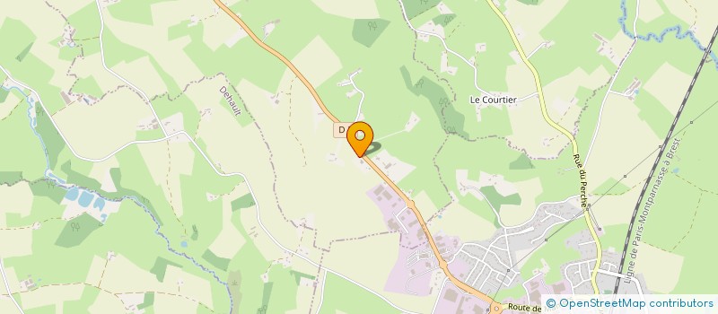 localisation de l'entreprise MADAME CATHERINE GESLAIN à LA CHAPELLE-DU-BOIS