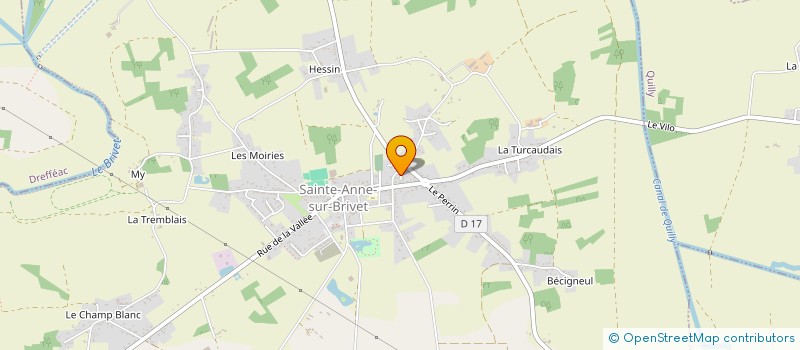 localisation de l'entreprise MADAME CATHERINE GESTIN à SAINTE-ANNE-SUR-BRIVET
