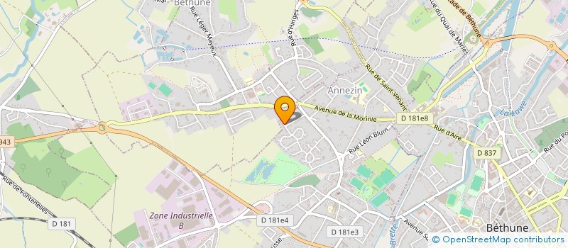 localisation de l'entreprise MADAME CATHERINE GEVAS  ANNEZIN