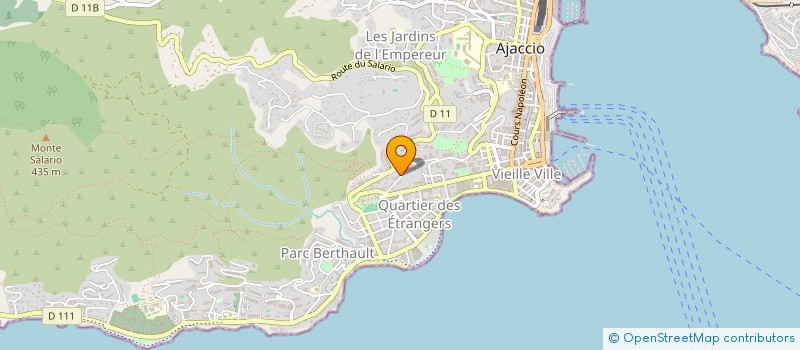 localisation de l'entreprise MADAME CATHERINE GIAMARCHI à AJACCIO