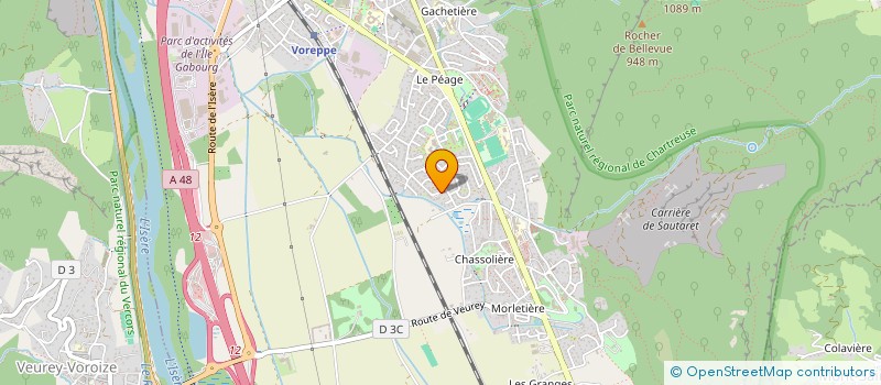 localisation de l'entreprise MADAME CATHERINE GIANESE  VOREPPE
