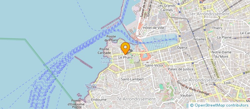 localisation de l'entreprise MADAME CATHERINE GIANNI à MARSEILLE