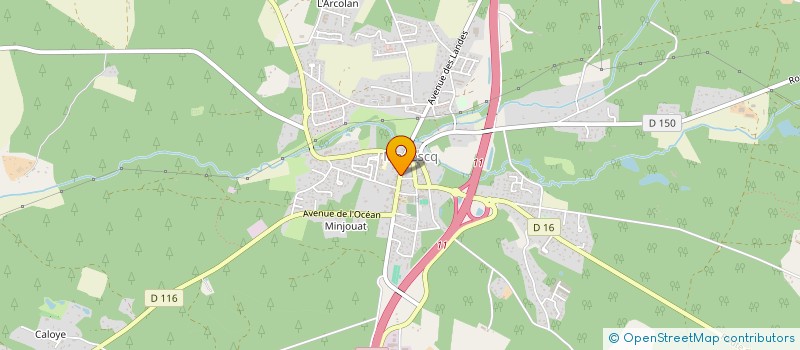 localisation de l'entreprise MADAME CATHERINE GILARDI  MAGESCQ