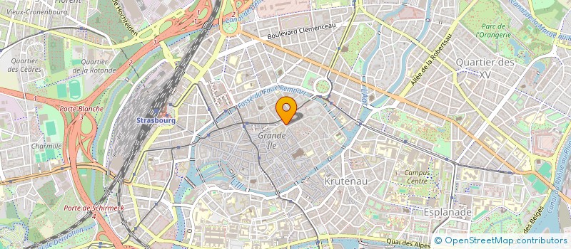 localisation de l'entreprise MADAME CATHERINE GILLET  STRASBOURG