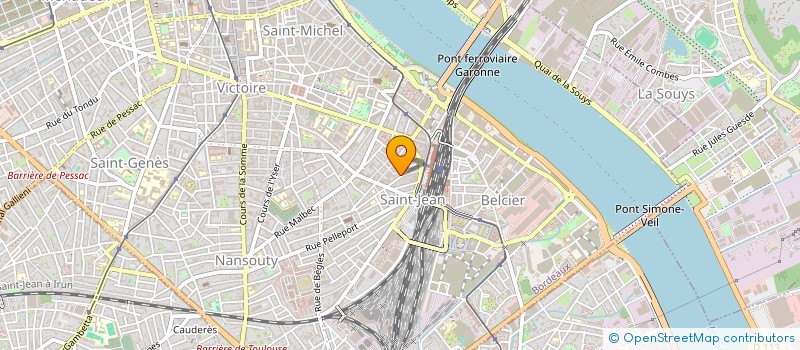 localisation de l'entreprise MADAME CATHERINE GILLOIRE  BORDEAUX