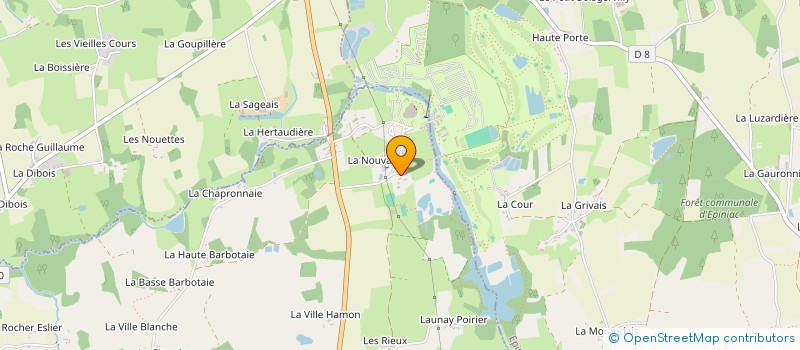 localisation de l'entreprise MADAME CATHERINE GILLOT  BONNEMAIN