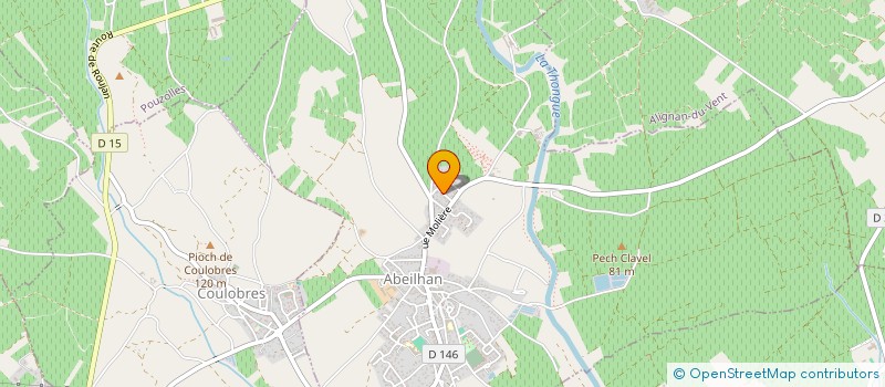 localisation de l'entreprise MADAME CATHERINE GIRAUDIER  ABEILHAN