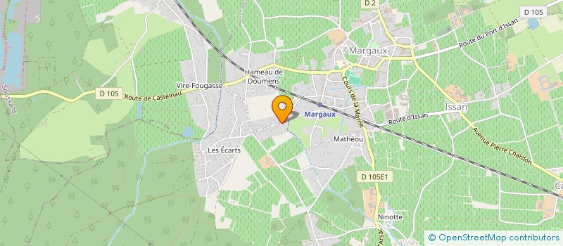 localisation de l'entreprise MADAME CATHERINE GITTON  MARGAUX-CANTENAC