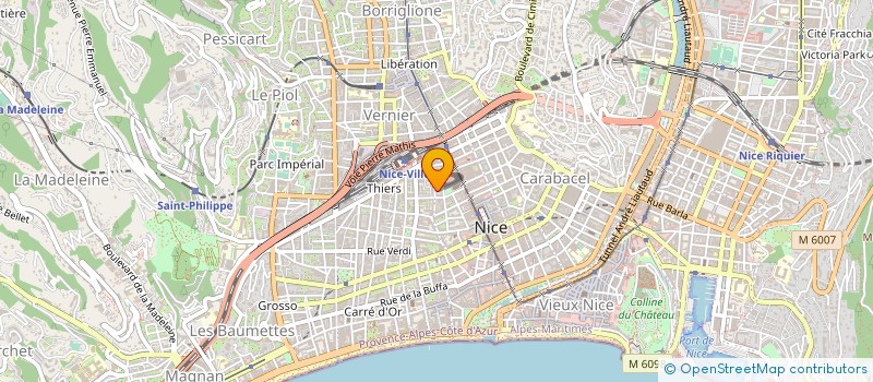 localisation de l'entreprise MADAME CATHERINE GNALDI à NICE