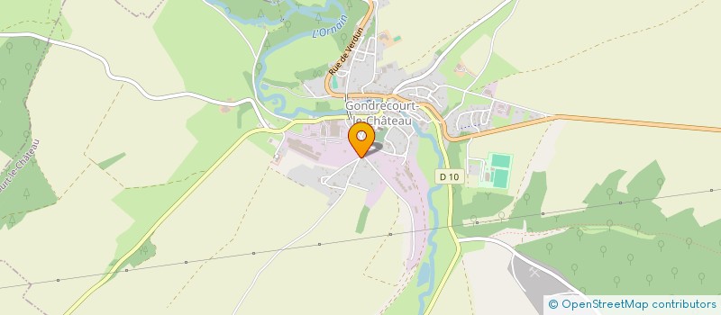 localisation de l'entreprise MADAME CATHERINE GOBILLOT  GONDRECOURT-LE-CHATEAU