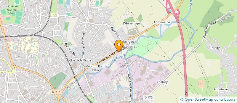 localisation de l'entreprise MADAME CATHERINE GOBY  COULANGES-LES-NEVERS