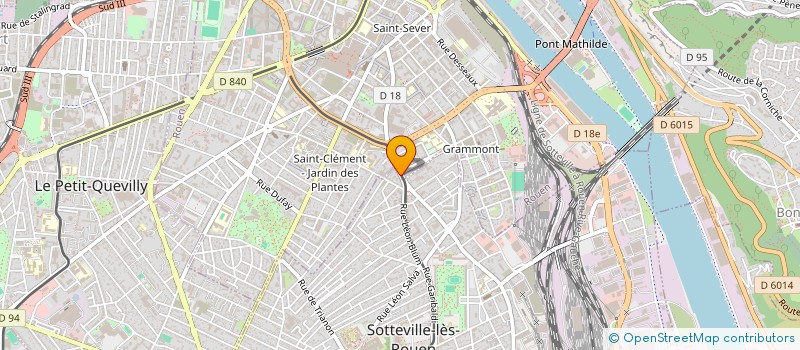 localisation de l'entreprise MADAME CATHERINE GODARD DE DONVILLE  SOTTEVILLE-LES-ROUEN