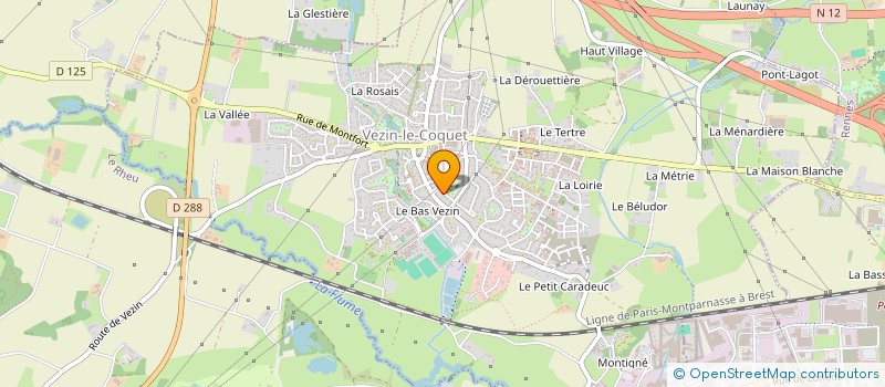 localisation de l'entreprise MADAME CATHERINE GODIER  MONCONTOUR