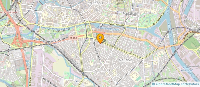 localisation de l'entreprise MADAME CATHERINE GOETZMANN à STRASBOURG