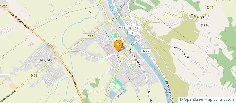 localisation de l'entreprise MADAME CATHERINE GOTTERO  VILLEMUR-SUR-TARN