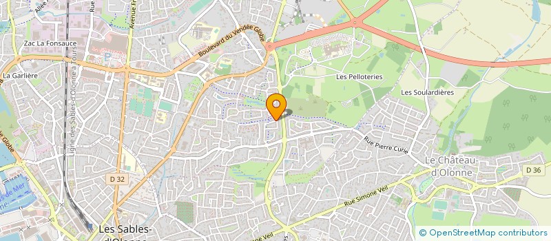localisation de l'entreprise MADAME CATHERINE GOURIO à LES SABLES D'OLONNE