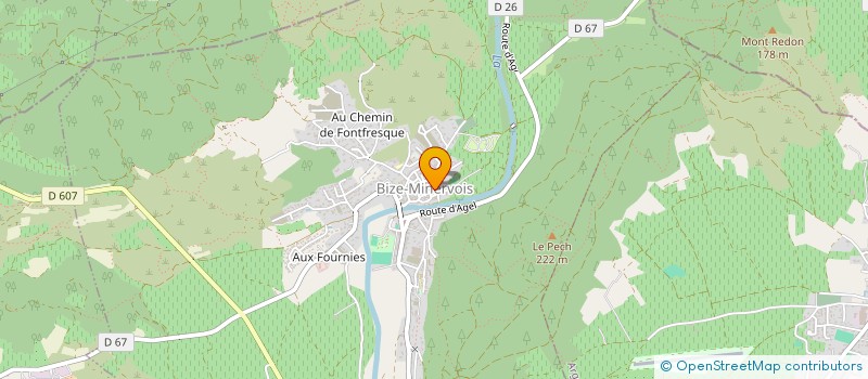 localisation de l'entreprise MADAME CATHERINE GOURMET à BIZE-MINERVOIS