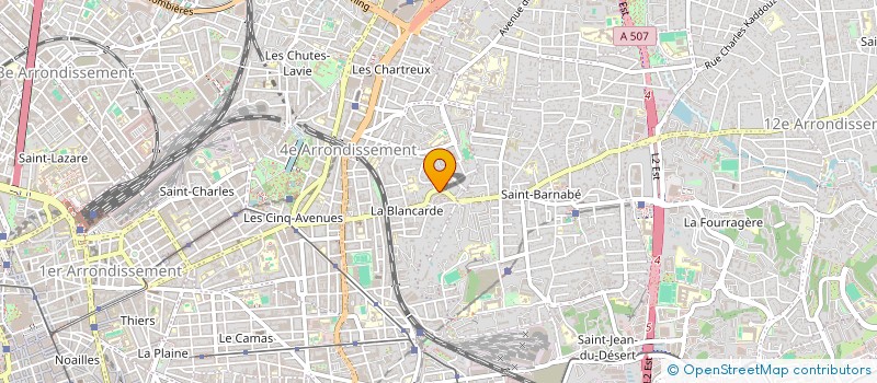 localisation de l'entreprise MADAME CATHERINE GOUSSET à MARSEILLE