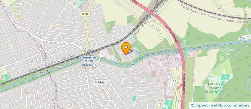 localisation de l'entreprise MADAME CATHERINE GOUVEIA  VILLEPARISIS