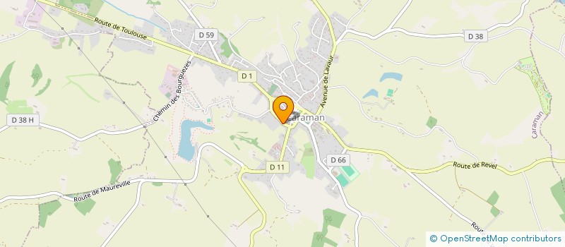 localisation de l'entreprise MADAME CATHERINE GREBERT à CARAMAN