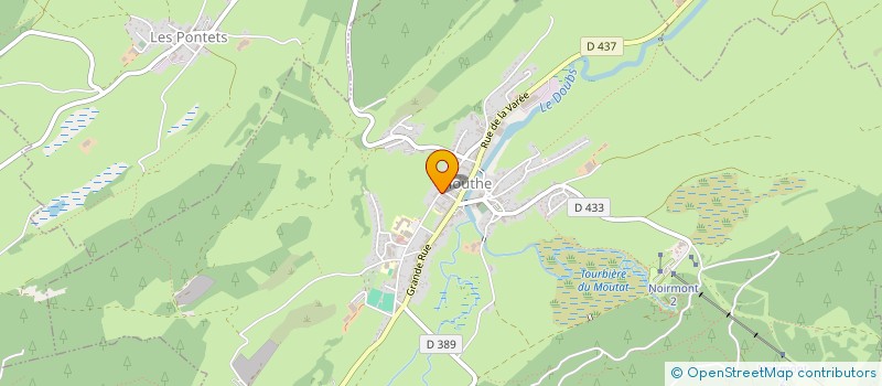 localisation de l'entreprise MADAME CATHERINE GRENARD  MOUTHE