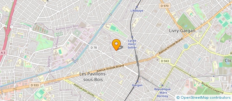 localisation de l'entreprise MADAME CATHERINE GRENET  LIVRY-GARGAN