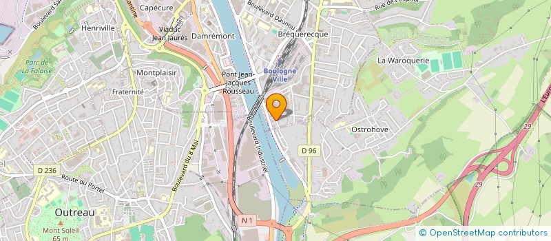 localisation de l'entreprise MADAME CATHERINE GRIGNON  BOULOGNE-SUR-MER