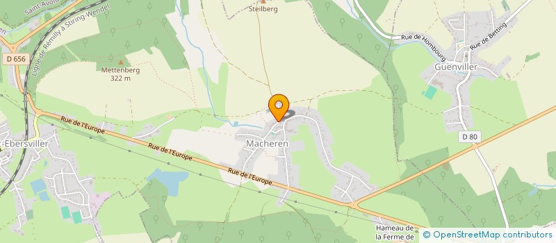 localisation de l'entreprise MADAME CATHERINE GRIMMER  MACHEREN