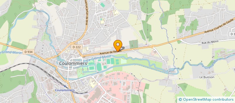 localisation de l'entreprise MADAME CATHERINE GROPRETE à COULOMMIERS