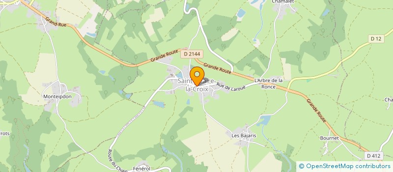 localisation de l'entreprise MADAME CATHERINE GROSBELLET à BLOT L'EGLISE