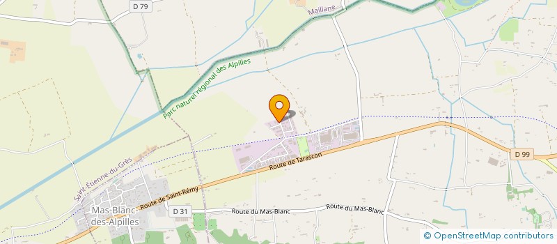 localisation de l'entreprise MADAME CATHERINE GROSS  ST REMY DE PROVENCE