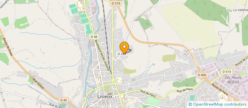 localisation de l'entreprise MADAME CATHERINE GROUET  LISIEUX