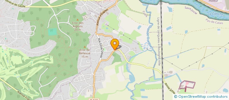 localisation de l'entreprise MADAME CATHERINE GUENNEGUES  CUCQ