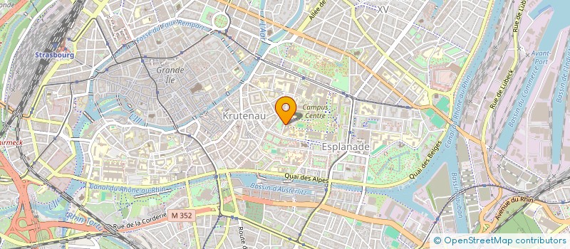 localisation de l'entreprise MADAME CATHERINE GUERINONI à STRASBOURG