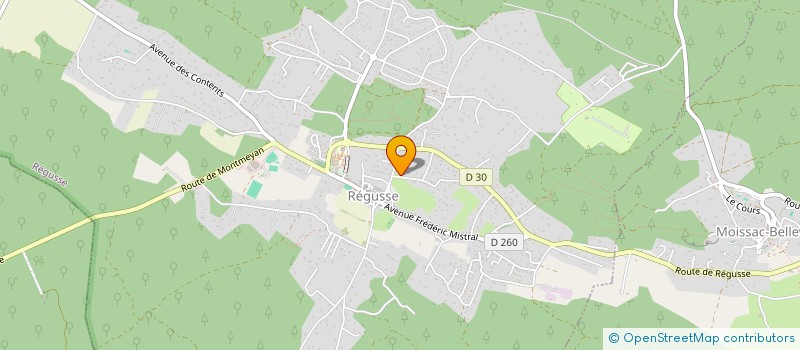 localisation de l'entreprise MADAME CATHERINE GUESTON à REGUSSE