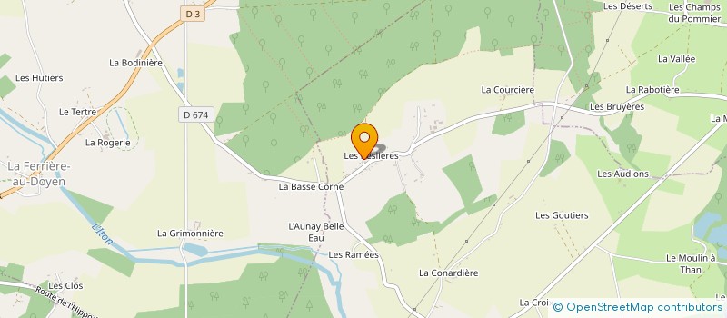 localisation de l'entreprise MADAME CATHERINE GUIBERT à SOLIGNY LA TRAPPE