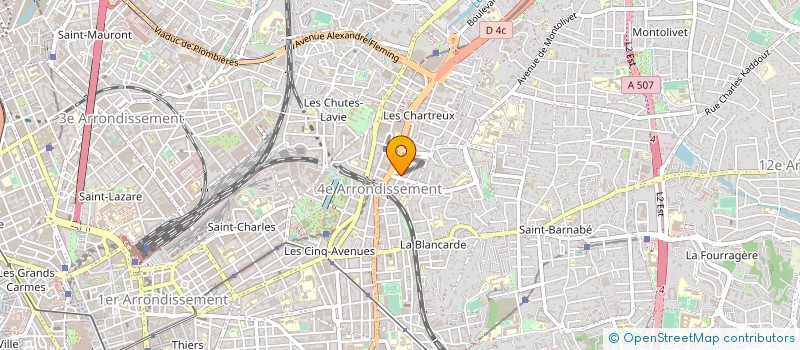 localisation de l'entreprise MADAME CATHERINE GUIDICELLI à MARSEILLE