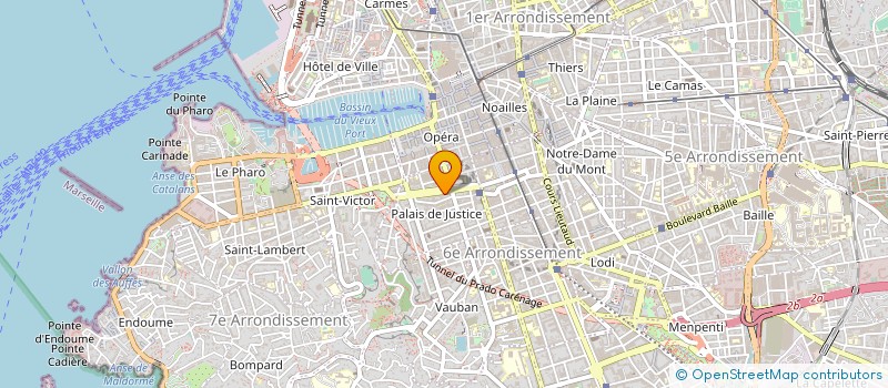 localisation de l'entreprise MADAME CATHERINE GUIGOU  MARSEILLE