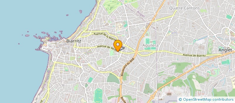 localisation de l'entreprise MADAME CATHERINE GUILLAUD à BIARRITZ