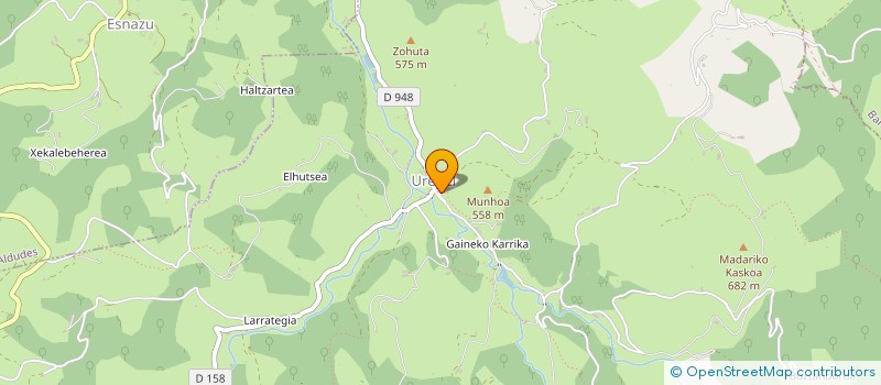 localisation de l'entreprise MADAME CATHERINE GUILLAUME  ALDUDES