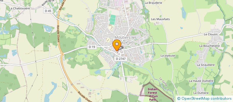 localisation de l'entreprise MADAME CATHERINE GUILLAUMIN  ROSNAY