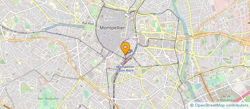 localisation de l'entreprise MADAME CATHERINE GUILLEMAIN à MONTPELLIER