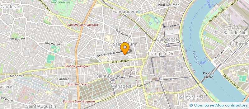 localisation de l'entreprise MADAME CATHERINE GUILLON  BORDEAUX