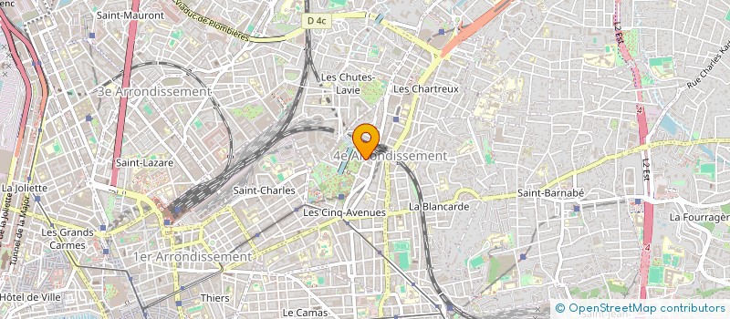 localisation de l'entreprise MADAME CATHERINE GUILLOT à MARSEILLE