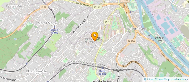 localisation de l'entreprise MADAME CATHERINE GUILLOU  MARLY-LE-ROI