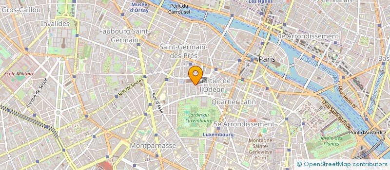 localisation de l'entreprise MADAME CATHERINE GUILLOUARD  PARIS